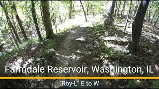 "Roy-L" MTB ride east to west, from "Cheez" to "Eagle Ridge"