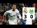 Real Madrid vs Wolfsburg 3-0 CR7 HAT TRICK UCL Quarter Final 2015/2016 All Goals & Match Highlights
