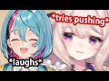 Enna Tries To Push Kyo IRL After He Roasts Her