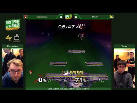 DPotG 2018 - Pools - (Marth) Kommatiazo vs Dacky (Fox)