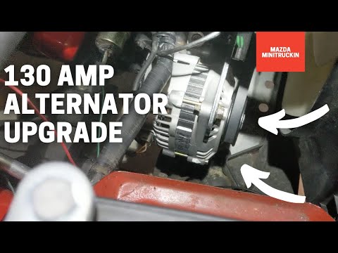 130 Amp Alternator Upgrade | Mazda B2000 B2200