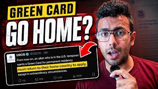 USCIS Says Go Home for Green Card? H1B/I-485 Explained
