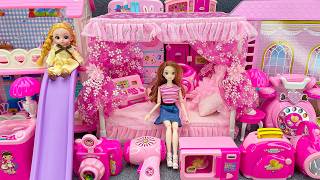 Download lagu 18 Minutes Satisfying with Unboxing Barbie Princess House & Wardrobe Collection Toys Review | ASMR mp3