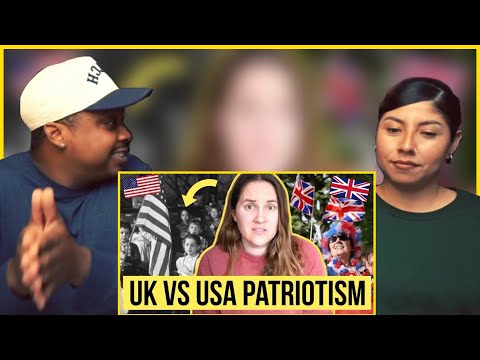 AMERICANS REACT TO UK VS AMERICAN PATRIOTISM