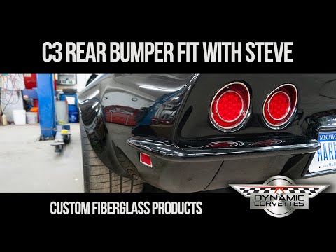 C3 Fiberglass Bumper - Fit w/ Steve