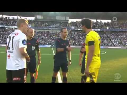 Dortmund vs ODD Hinspiel 4:3 euro quali 2015/2016