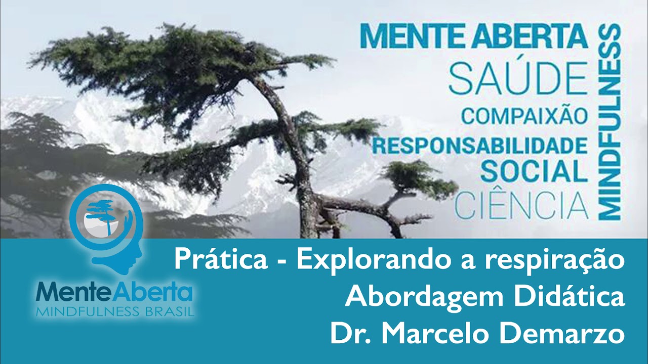 Prática Explorando a Respiração: Abordagem Didática por Dr Marcelo Demarzo   Mente Aberta