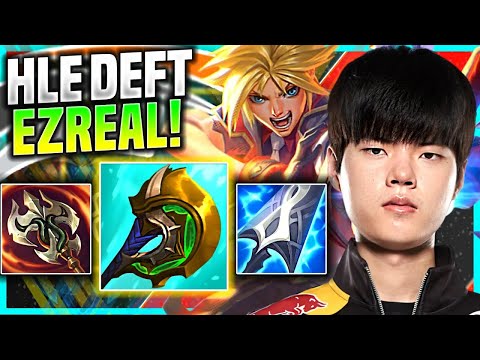 DEFT THE EZREAL GOD WITH NEW ITEMS!  |  HLE Deft Plays Ezreal ADC vs Jhin!  Preseason 11