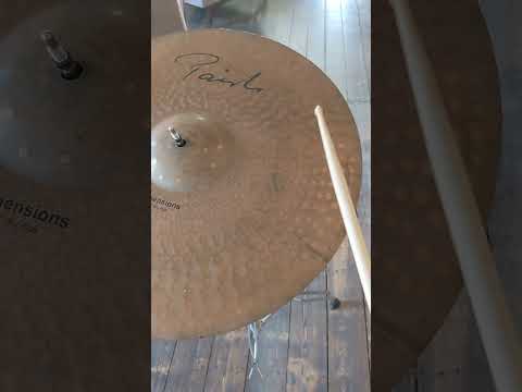 Paiste 20" Dimensions Dry Ride Cymbal 1999 - 2005 2549g image 5