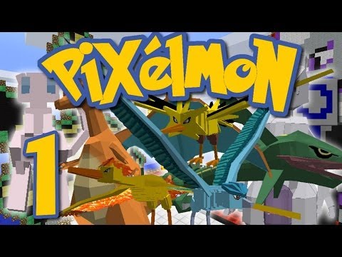 Pixelmon Ep. 1 - WELCOME TO POKEMON TOWER! (Minecraft Pokemon Mod)