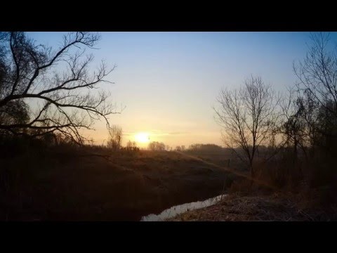 Sonnenaufgang in Liebenwalde 13.2.2016