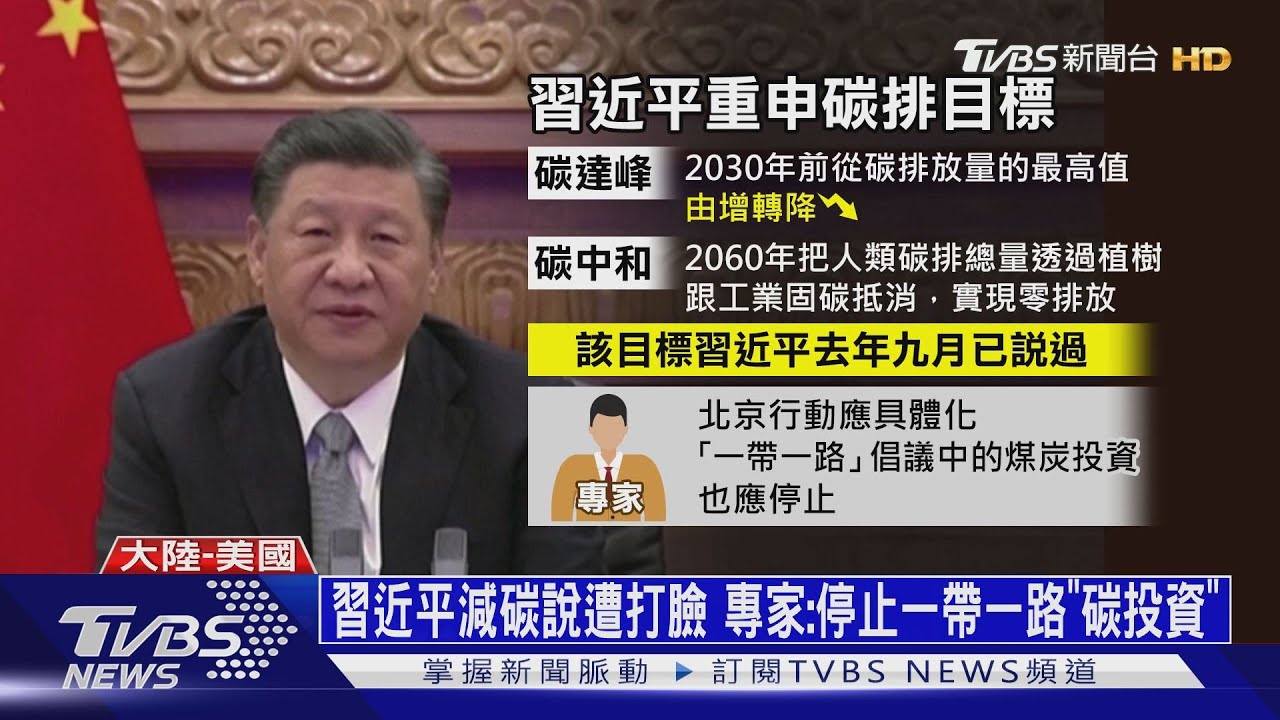 習近平減碳說遭打臉 專家:停止一帶一路「碳投資」