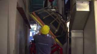 Fire Service helps SEA LIFE Birmingham to fill its Penguin Tank