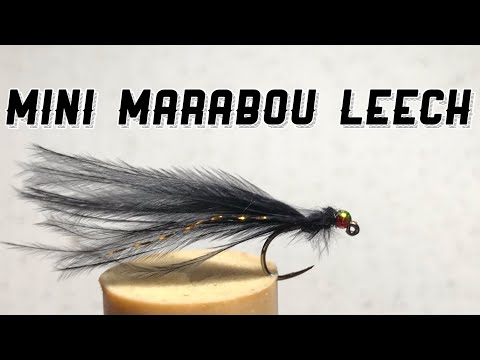 Fly tying - Mini Marabou Leech