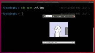 Open Files from terminal on Ubuntu Linux