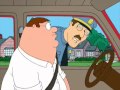 Peter Gets Pulled Over By A Cop Family Guy