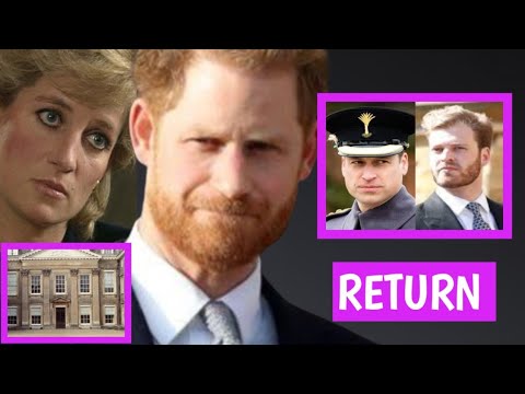 RETURN MY MUM'S HOME! Harry Outraged As William And Cousin Inherits Princess Diana's Childhood House