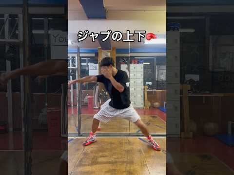 ジャブの上下🥊#ボクシング #キックボクシング #ミット打ち #格闘技 #boxing #サンドバッグ #kickboxing #boxingtraining