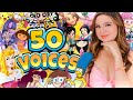 50 VOICE IMPRESSIONS Highly Requested