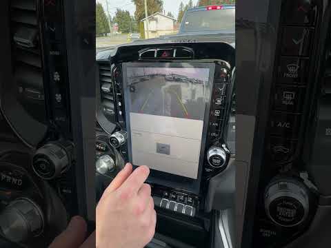 Did you know you can adjust your reverse camera? RAM 1500 #woodgrovechrysler