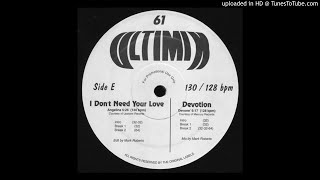 Angelina - I Don't Need Your Love (Ultimix Version)