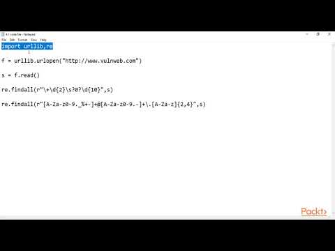 Black Hat Python for Pentesters and Hackers Scraping Web Pages|packtpub com