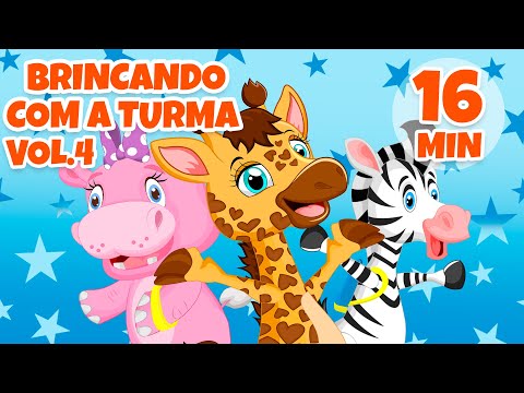 Brincando com a Turma da Giramille Vol. 4 - Giramille 16 min | Desenho Animado Musical
