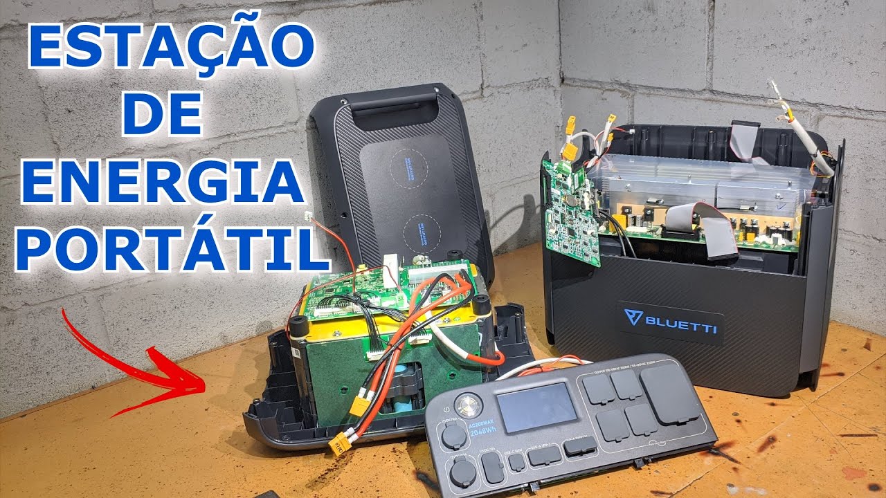 DESMONTEI A MAIS TOP ESTAÇÃO DE ENERGIA PORTÁTIL ( BLUETTI )