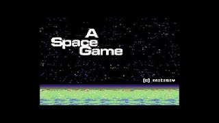 Commodore 64 =+ A Space Game += Preview 2