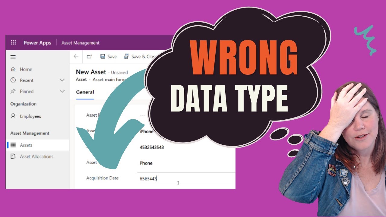 What to do when you pick the wrong data type for your Dataverse table column!
