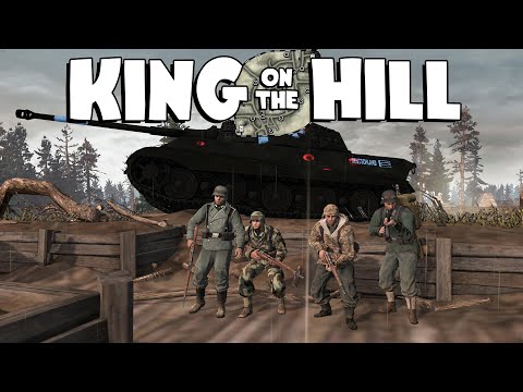 COH2 4v4 King on the Hill 400
