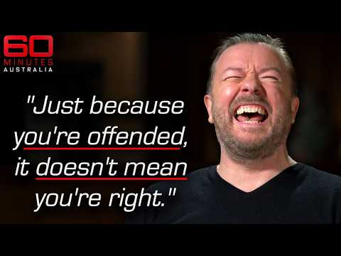 Ricky Gervais on Atheism, Jesus, and the Meaning of Life | 60 Minutes Australia