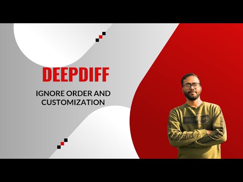2. DeepDiff: While comparing jsons, Ignore List Order Like a Pro