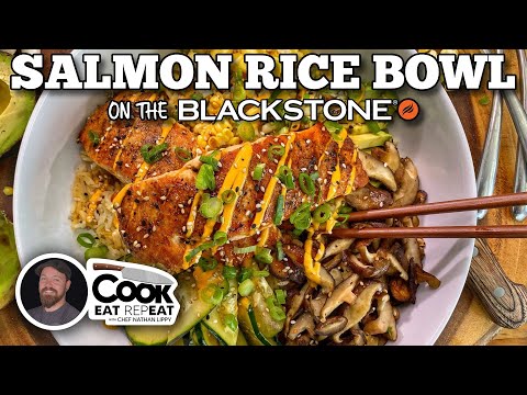 Salmon Rice Bowls | Blackstone Griddles