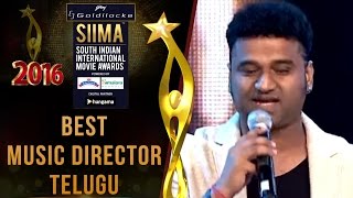 Siima 2016 Best Music Director Telugu  Devi Sri Pr
