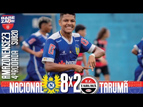 Nacional 8x2 Tarumã - 4ª Rodada / Amazonense SUB20 2023
