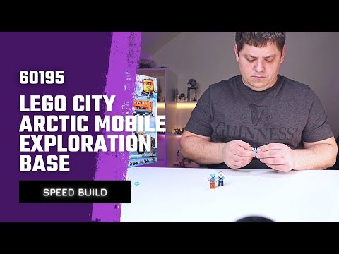 LEGO City 60195 Arctic Mobile Exploration Base - Speed Build
