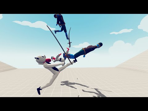 KICKBOXER CHAMPION AND PANDA Vs CUSTOM UNIT - TABS Totally Accurate Battle Simulator - 🔥 🔥