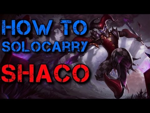 How 2 Solocarry Platinum as Shaco 21/5/11 - Patch 5.21 - Game Commentary - League of Legends