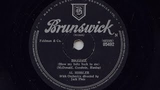 Al Hibbler &#39;Breeze (Blow My Baby Back To Me)&#39; 1955 78 rpm