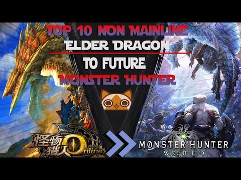 Top 10 Elder Dragon From Frontier and Exclusive Spinoffs To Monster Hunter Wilds