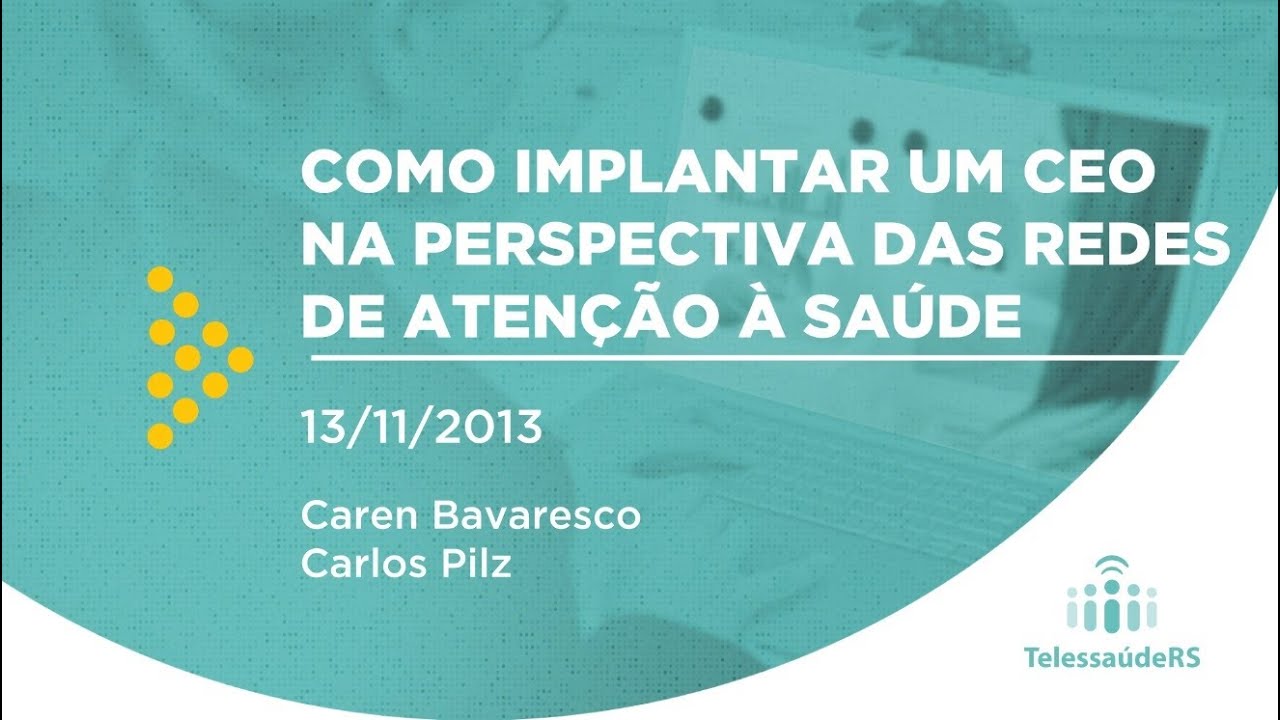 Como implantar um Centro de Especialidades Odontológicas nas Redes de Atenção à Saúde