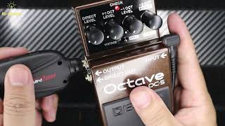 Video thumbnail for Boss OC-5 Boss Octave 5 Raw Sound Test by Ka-Opinyon