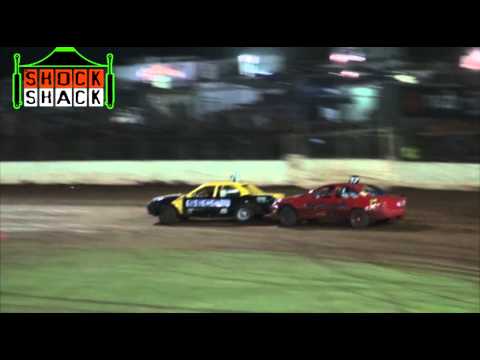 Modified Sedans - Heat 21 - Queensland Title - Kingaroy Speedway - 06.04.2013