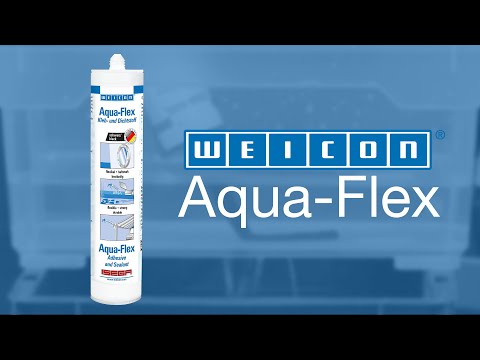 Клей-герметик WEICON Aqua-Flex MS-Полимер видео
