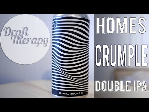 HOMES Brewery - Crumple Double IPA Review - Haze for Days