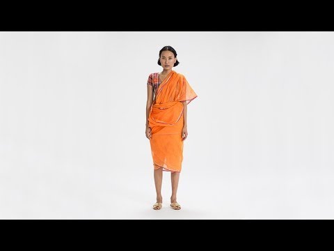 How To Drape a Sari: No. 57 Warli Drape - Maharashtra, India