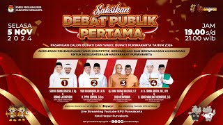 Download lagu Debat Publik Pertama Pasangan Calon Bupati dan Wakil Bupati Pilkada Tahun 2024 mp3