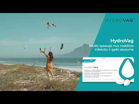 HYDROVAG makšties ovulės, 7 vnt.