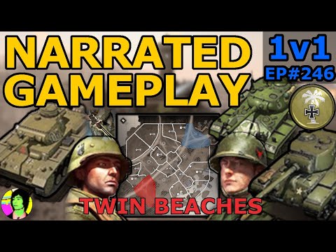 CoH3 | Plunder is no blunder | Narrated Gameplay 1v1 Deutsches Afrikakorps EP#246